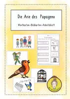 Vorschau - Arbeitsblätter - Materialpaket - Die Arie des Papageno - Seite 1