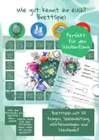 Vorschau - Arbeitsblätter - Schulstart Brettspiel - Wie gut kennt ihr euch - Deckblatt