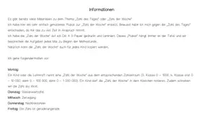 Vorschau - Stundenentwürfe - Materialpaket - Mathe Jahrgang 3 - Seite 2