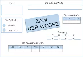Vorschau - Stundenentwürfe - Materialpaket - Mathe Jahrgang 3 - Seite 3