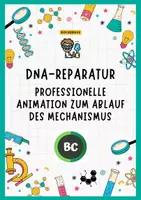 Vorschau - Präsentationen/Tafelbilder - DNA-Reparaturmechanismus - Kostenlose Animation - Deckblatt