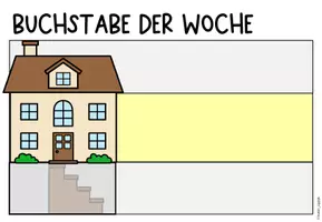 Vorschau - Arbeitsblätter - Tafelvorlage "Buchstaben, Artikulation, Schreibrichtung" I Kl. 1 - Seite 3