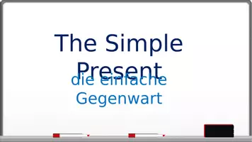 Vorschau - Arbeitsblätter - The Simple Present - Einführung, Übung, / Animal Words - Seite 1