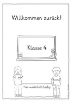 Vorschau - Unterrichtsreihen - Arbeitsheft Willkommen in Klasse 4 Wiederholung und Vertiefung - Seite 1
