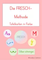 Vorschau - Poster - FRESCH-Rechtschreib-Methode. Tafelkarten in Farbe - Deckblatt