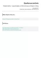 Vorschau - Arbeitsblätter - Religiöse Splitter - Langzeitaufgabe zur Wahrnehmung von Religion im Alltag - Seite 1
