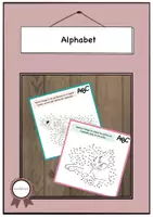 Vorschau - Stationenlernen - ABC - das französische Alphabet - Deckblatt