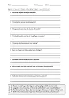 Vorschau - Arbeitsblätter - Lernposter + AB mit Fragen zum Thema "Hygiene und Hautpflege" + Lösungsblatt + Mindmap + Infografik - Seite 1
