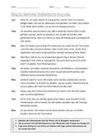 Vorschau - Arbeitsblätter - AB mit Dialog zum Thema "tiergerechte Haltung" - Deckblatt