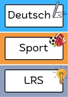 Vorschau - Bildkarten - Stundenplan für die eigene Klassenzimmerwand - Seite 3