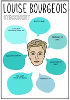 Vorschau - Arbeitsblätter - Louise Bourgeois - Künstlerin Steckbrief & Kunstprojekt für den Kunstunterricht - Seite 3