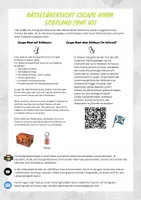 Vorschau - Spiele - Escape Room Scotland - Online oder mit Schlössern -passend zu Open World 1 Unit 1 - Seite 1