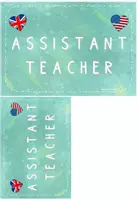 Vorschau - Anderer Materialtyp - assistant teacher sign - Schild für den assistant teacher - Seite 3