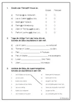Vorschau - Arbeitsblätter - Le verbe "aller" (III) - Das Verb "aller" (III) (Übungsblätter) - Seite 1