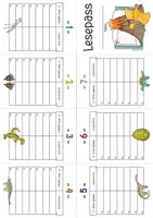 Vorschau - Arbeitsblätter - Lesepass Dinosaurier - Seite 3