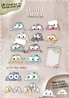 Vorschau - Mal- und Bastelvorlagen - Knuffies „Toppers“ Cliparts Set - Deckblatt