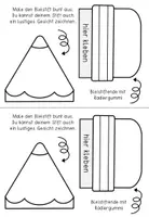 Vorschau - Mal- und Bastelvorlagen - Bleistift Kunstprojekt - Mein Name - Bastelvorlage inklusive Cliparts - Seite 3