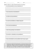 Vorschau - Arbeitsblätter - AB mit Fragen zum Thema "Sonnenkollektoren / Solarmodule" + Lösungsblatt + Infografik - Deckblatt