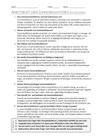 Vorschau - Arbeitsblätter - AB mit Fragen zum Thema "Sonnenkollektoren / Solarmodule" + Lösungsblatt + Infografik - Seite 2