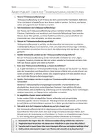 Vorschau - Arbeitsblätter - AB mit Fragen zum Thema "Trinkwasseraufbereitung" + Lösungsblatt - Seite 1