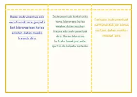 Vista previa - Unidades / Secuencias / Situaciones de Aprendizaje - Musikako instrumento desberdinen eskema - Portada