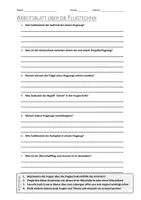 Vorschau - Arbeitsblätter - AB mit Fragen zum Thema "Flugtechnik" + Lösungsblatt - Deckblatt