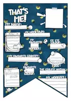 Vorschau - Arbeitsblätter - That's me! • Wimpelkette - Seite 2