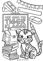 Vorschau - Arbeitsblätter - Klassentier Materialpaket "Tiger" / Tigerklasse (inkl. Clipart!) - Seite 2