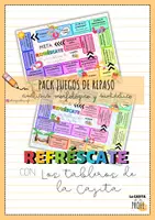 Vista previa - Juegos / Gamificación - REFRÉSCATE con los Tableros de La Cajita - Portada