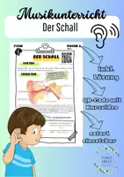 Vorschau - Arbeitsblätter - Musikstunde: Der Schall - Deckblatt