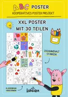 Vorschau - Mal- und Bastelvorlagen - Kooperatives Poster "ABC" - 30 Teile - Klassenzimmerposter 🎨🏫 - Deckblatt