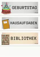 Vorschau - Präsentationen/Tafelbilder - Tagestransparenz/ Stundenplan mit Bildkarten - Seite 3