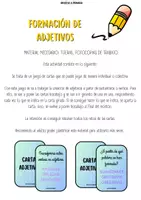 Vista previa - Juegos / Gamificación - CARTAS DE JUEGOS SOBRE ADJETIVOS - página 2
