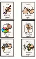 Vorschau - Spiele - Classroom Instructions 2 - I have... Who has..? Game - Seite 2