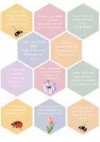 Vorschau - Mal- und Bastelvorlagen - Affirmationen für deine Klasse im Bienen-Motto - Seite 2