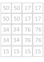 Vorschau - Mal- und Bastelvorlagen - Gezinktes Paare finden Mathe Zahlenraum 100 - Seite 2