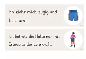 Vorschau - Poster - Sportregeln (für alle Klassenstufen) - Seite 1