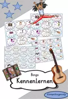 Vorschau - Spiele - Kennenlernbingo (3-fach differenziert) - Deckblatt