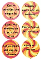 Vista previa - Tarjetas / Manipulativos - Què faig quan acabo - página 3