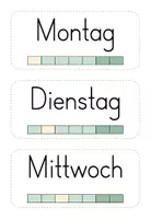 Vorschau - Poster - Dauerkalender Deutsch (watercolor) druckerfreundlich - Seite 1