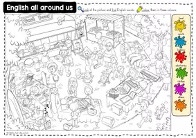 Vorschau - Unterrichtsreihen - Wimmelbild: English all around us - Einstieg in den Englischunterricht mit Anglizismen - Seite 3