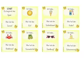 Vorschau - Spiele - Lesespiel: Ich habe...Wer hat...? - Sommer - Seite 3
