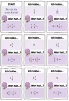 Vorschau - Spiele - Ich habe... Wer hat...? (Rechnen mit Brüchen) - Seite 2