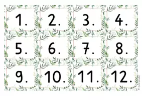 Vorschau - Poster - Materialpaket Kalender & Datum – Deutsch und Französisch | Klasse 3–4 - Seite 3