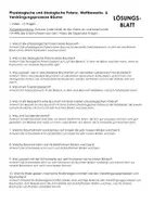 Vorschau - Arbeitsblätter - 1 Video - 10 Fragen: Physiologische und ökologische Potenz- Wettbewerbs- & Verdrängungsprozesse Bäume - Seite 1