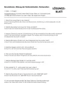 Vorschau - Arbeitsblätter - 1 Video - 10 Fragen: Revolutionen, Bildung der Nationalstaaten, Restauration - Seite 1