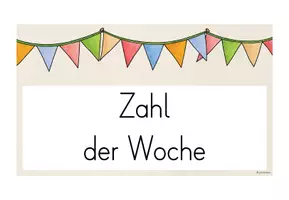 Vorschau - Arbeitsblätter - Ziffernweg - Stationskarten & Laufzettel (beige und blau) - Seite 3