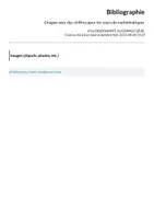 Aperçu - Feuilles d'exercices - Dragon avec des chiffres pour les cours de mathématiques - Page 1
