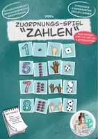 Vorschau - Stationenlernen - Zuordnungsspiel "Zahlen" / Vorschule / Anfangsunterricht - Deckblatt
