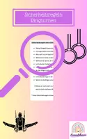 Vorschau - Poster - Sicherheitsregeln zum Ringturnen - Deckblatt